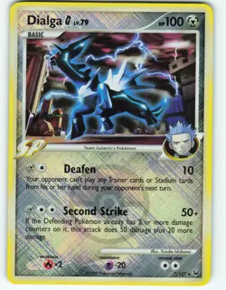 Dialga G - Pokemon League - Crosshatch Holo - 7/127 Platinum - Pokemon TCG 2009 - Image 1