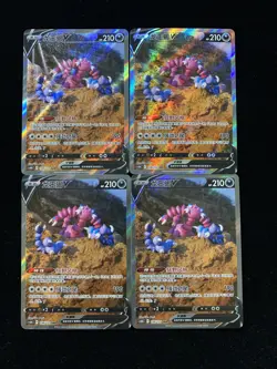 2024 Pokemon TCG S-CHN Sword Shield CS6bC 156/131 SAR Drapion V Holo Lot*4 AM11 - Image 1