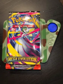 22.6g HEAVY Pokemon TCG: Mega Evolutions Booster Pack SEALED Gardevoir Art - Image 1