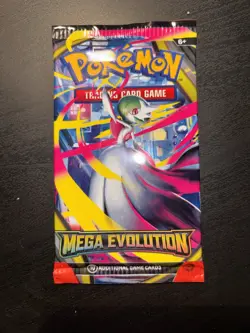 22.6g HEAVY Pokemon TCG: Mega Evolutions Booster Pack SEALED Gardevoir Art - Image 2