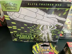 Pokemon Perfect Order Bundle: Elite Trainer Box, Booster Packs, Sleeve - Image 2
