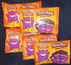 Five Pokemon 2022 Trick or Trade Booster Bundles (200 Packs total) - Image 1