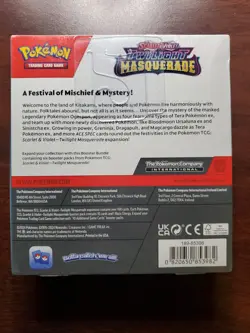 POKEMON TCG SCARLET AND VIOLET TWILIGHT MASQUERADE BOOSTER BUNDLE (SEALED) - Image 2