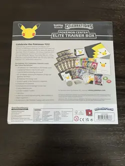 Pokemon 25th Anniversary Celebrations Pokemon Center ETB Factory Sealed - Image 2