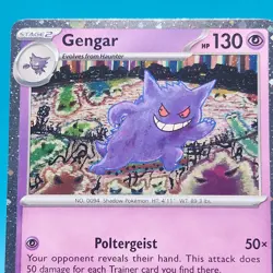 Gengar 094/165 Cosmos Holo Pokemon 151 Sam’s Club Exclusive - Image 2