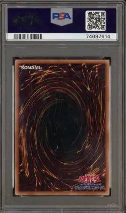 2023 Yu-Gi-Oh! Japanese RC04 Extra Secret Rare JP069 Magician's Salvation PSA 10 - Image 2