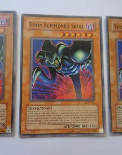 Playset: 3x Toon Summoned Skull SDP-021 (Common, Unlimited, Played / MP) - Image 4