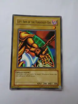 Left Arm Of The Forbidden One DB1-EN138 (Common, Unlimited, Excellent / LP) - Image 1