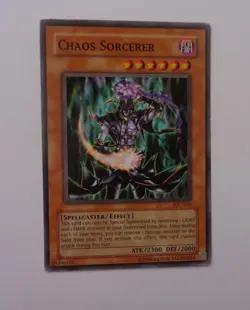 Chaos Sorcerer IOC-023 (Common, Unlimited, Moderately Played / MP) Yugioh - Image 1