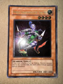Ninja Grandmaster Sasuke (UTR) SOD-EN019 Soul of the Duelist ULTIMATE RARE - Image 2