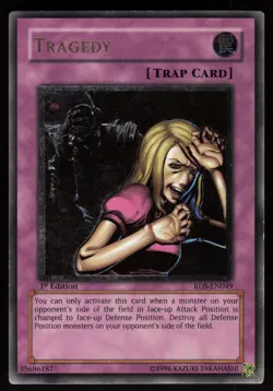 Tragedy (UTR) RDS-EN049 Ultimate Rare 1st Edition Yu-Gi-Oh - Image 1