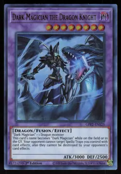 Dark Magician the Dragon Knight GFP2-EN125 Ultra Rare 1st Edition Yu-Gi-Oh - Image 1