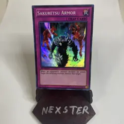 Yugioh Sakuretsu Armor LCYW-EN288 Super Rare 1st Ed NM - Image 1