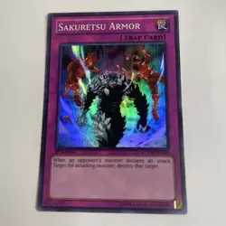 Yugioh Sakuretsu Armor LCYW-EN288 Super Rare 1st Ed NM - Image 2