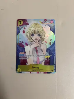Stussy OP13-110 SR Alternative Art Carrying On His Will One Piece TCG - Image 1