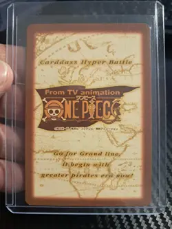 BANDAI One Piece Hyper Battle H18 CHOPPER HOLO FOIL SCARCE EARLY CARD LUFFY CREW - Image 2