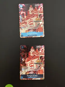 One Piece TCG | Portgas.D.Ace X2 | Cs 25-26 Celebration Pack | - Image 1