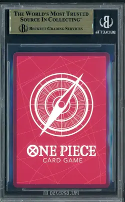2025 ONE PIECE PROMOS BVB X ONE PIECE MATCH DAY 2025 003 MONKEY D. LUFFY BGS 9.5 - Image 2