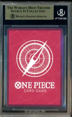 2025 ONE PIECE PROMOS BVB X ONE PIECE MATCH DAY 2025 003 MONKEY D. LUFFY BGS 9.5 - Image 2