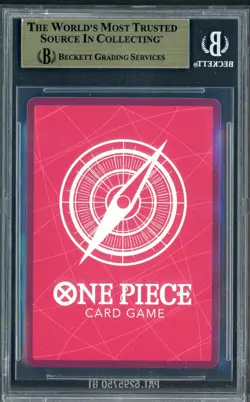 2025 ONE PIECE PROMOS BVB X ONE PIECE MATCH DAY 2025 003 MONKEY D. LUFFY BGS 9.5 - Image 2