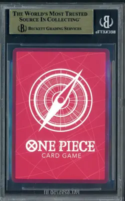 2025 ONE PIECE PROMOS BVB X ONE PIECE MATCH DAY 2025 003 MONKEY D. LUFFY BGS 9.5 - Image 2