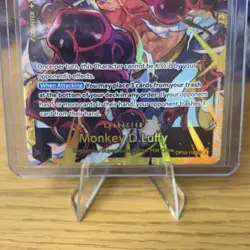 Bandai Monkey D. Luffy OP10-118 Royal Blood Secret Rare Foil 7000 English - Image 3