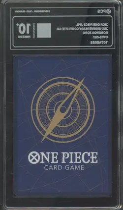 2024 One Piece Japanese 2nd Anniversary Complete GU OP05-067 Roronoa Zoro PCG 10 - Image 2