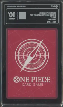 2025 One Piece Chinese 2nd Anniversary Set OP09-042 Buggy PCG 10 GEM MINT - Image 2