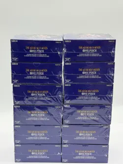 Lot of (12) One Piece TCG OP-14 The Azure Sea's Seven Booster Boxes SEALED NEW - Image 3