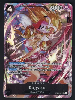 One Piece English EB03-041 Kujyaku Alternate Art Rare - Image 1