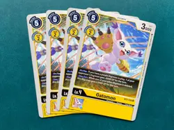 Gatomon BT2-036 Playset Release Special Booster 1.0 1.5 Digimon Card x4 - Image 1