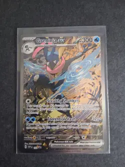 Pokemon TCG Greninja EX 132 Black Star Promo Holo Card NM/M - Image 1