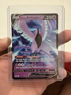 Galarian Articuno V 058/198 Chilling Reign NM Ultra Rare Pokemon Card - Image 1