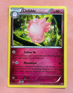 Clefable (Fairy) ~Cute Pokemon Cards~ Pretty in Pink & Pastel Gallery - Image 1