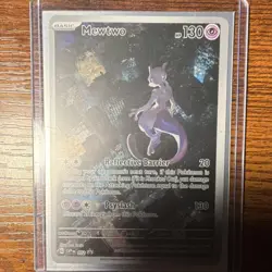 Mewtwo 052 SVP Scarlet & Violet Promo Holo 130 HP Pokemon Card - Image 1