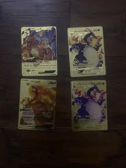 Pokemon Foil Card Lot 10x Charizard VMAX, Dracaufeu, Houndoom, Jirachi, Lucario… - Image 3