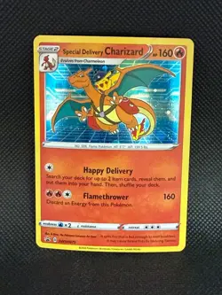 Special Delivery Charizard SWSH075 - Pokemon TCG Black Star Promo Card - Image 4