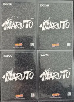 Naruto Kayou SP Card Set x4 Naruto Sasuke Sakura Kakashi Heaven Scroll - Image 2