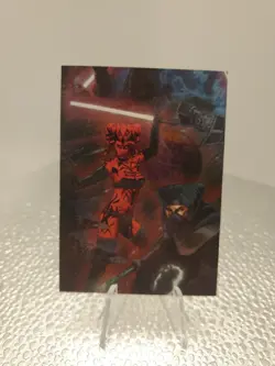 Star Wars Galaxy 7 ~ ETCHED FOIL Insert Card #6 of 6 - Image 1