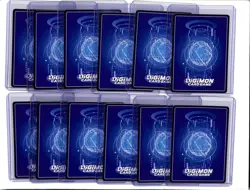 (12) Lot 2020 Digimon Card Game Digital Gate Open Promo Card #P-206 - Image 2