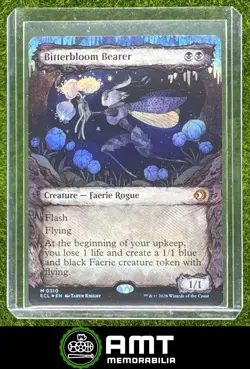 Bitterbloom Bearer Magic The Gathering Lorwyn Eclipsed Showcase Foil Mythic Rare - Image 1