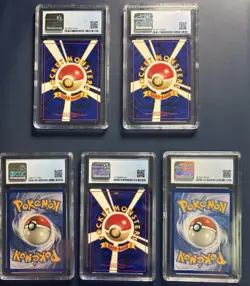 Pokemon Graded Slab Lot of 5 – CGC English & Japanese!! - Image 2