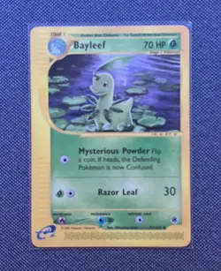 Bayleef 71/165 Expedition Base Set 2002 Vintage Pokemon TCG Card - Image 1