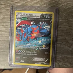 Pokemon TCG Salamance XY59 Black Star Promo Holo Near Mint - Image 1