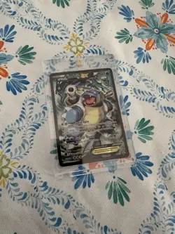 Pokemon TCG Blastoise EX Promo Holo Rare Card XY122 2016 Full Art - Image 1