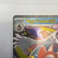 Pokemon Mega Froslass EX Full Art Holo Double Rare Card 047/217 ASC 2026 - Image 4