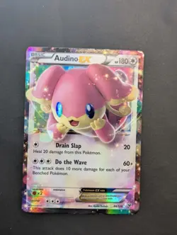 Audino EX Ultra Rare XY Fates Collide 84/124 Pokemon - Image 1