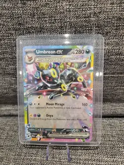 Umbreon EX Prismatic Evolutions Double Rare 60/131 Pokemon TCG - NM - Image 1