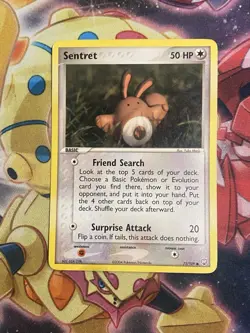 Pokemon Sentret 75/109 TRR EX Team Rocket Returns LP - Image 1