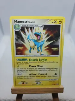 Manectric 11/127 Holo Rare Platinum Pokemon Card - Image 1